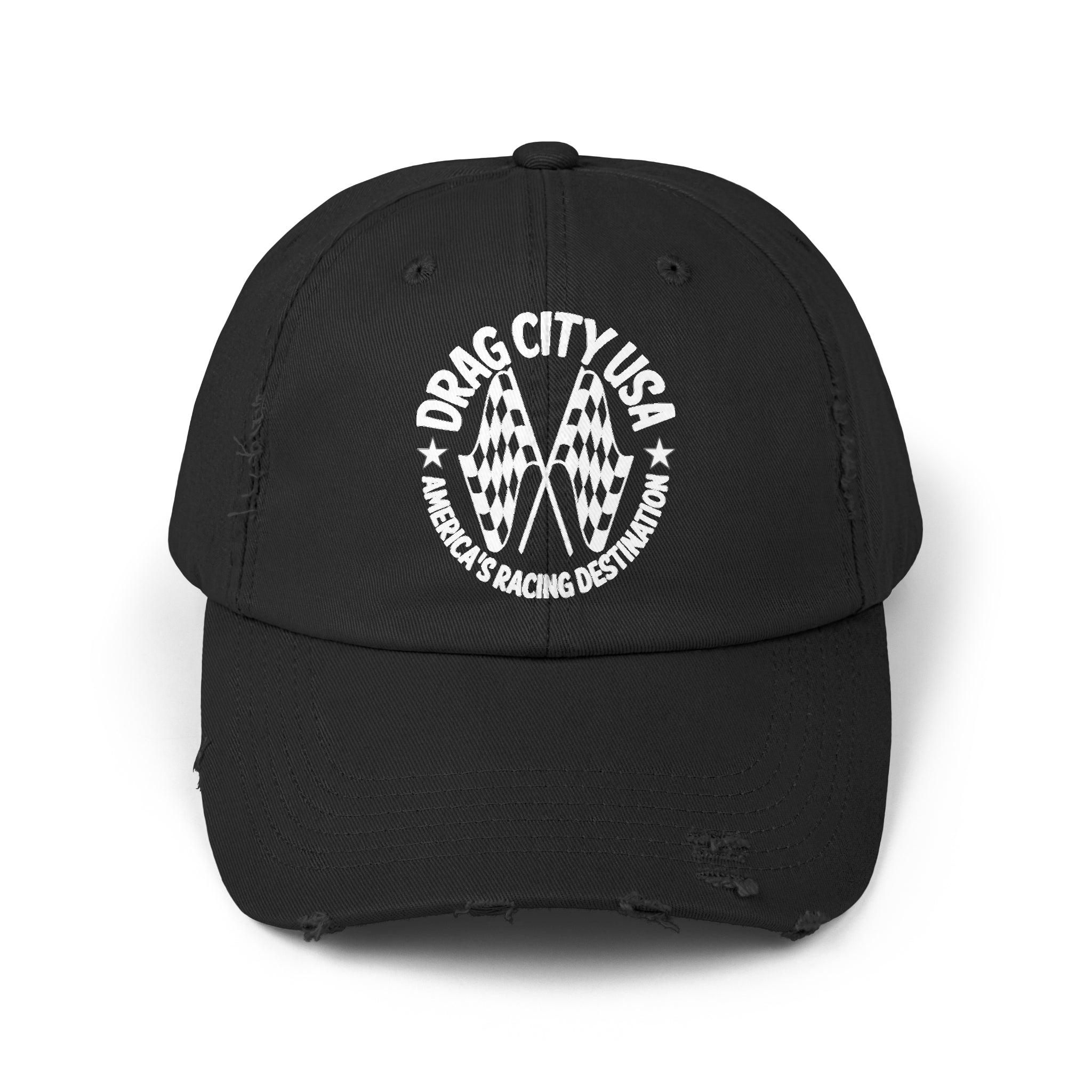 The Drag City USA Cross-Flags Ballcap