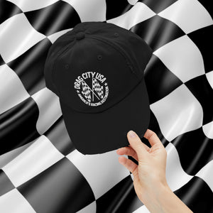 The Drag City USA Cross-Flags Ballcap