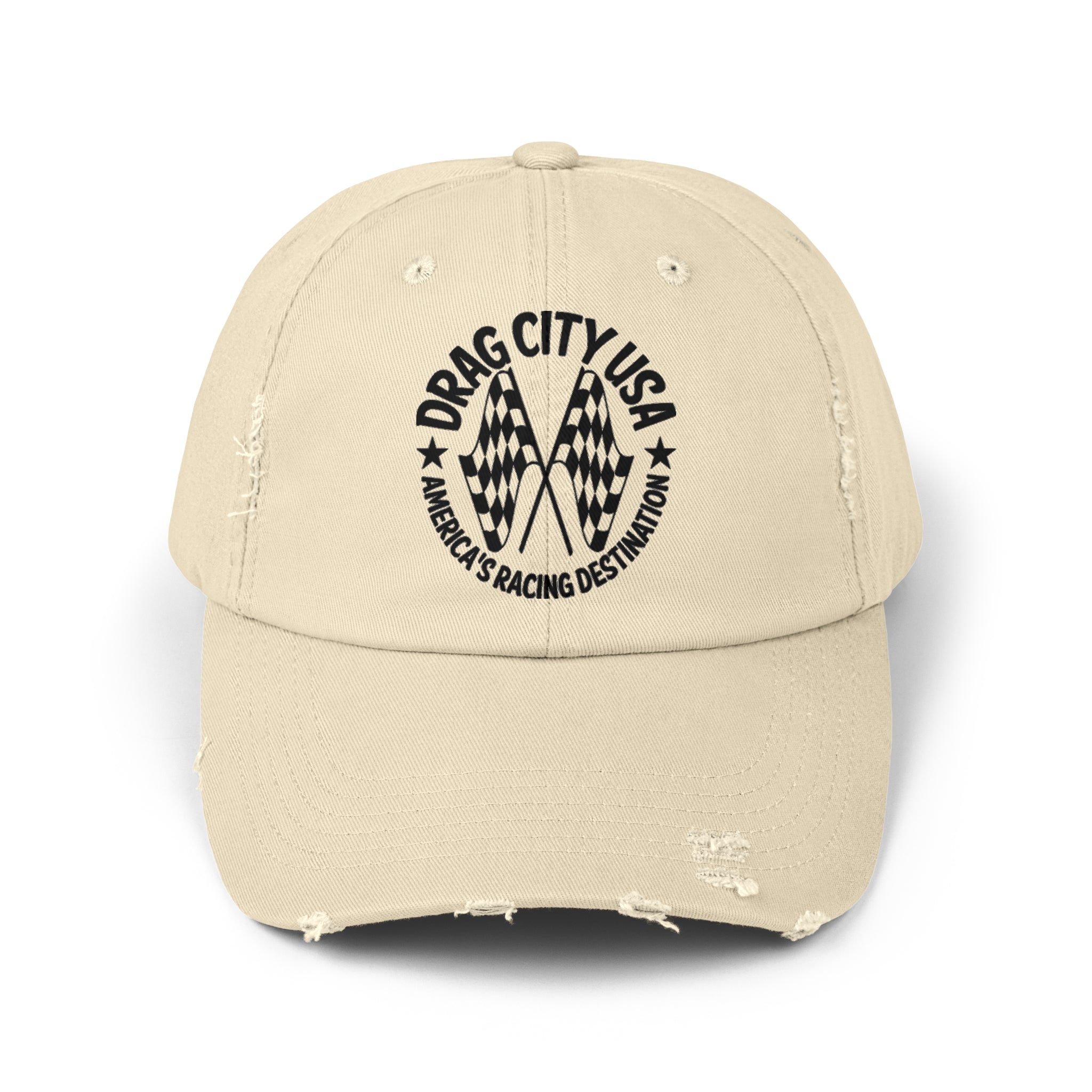 The Drag City USA Cross-Flags Ballcap