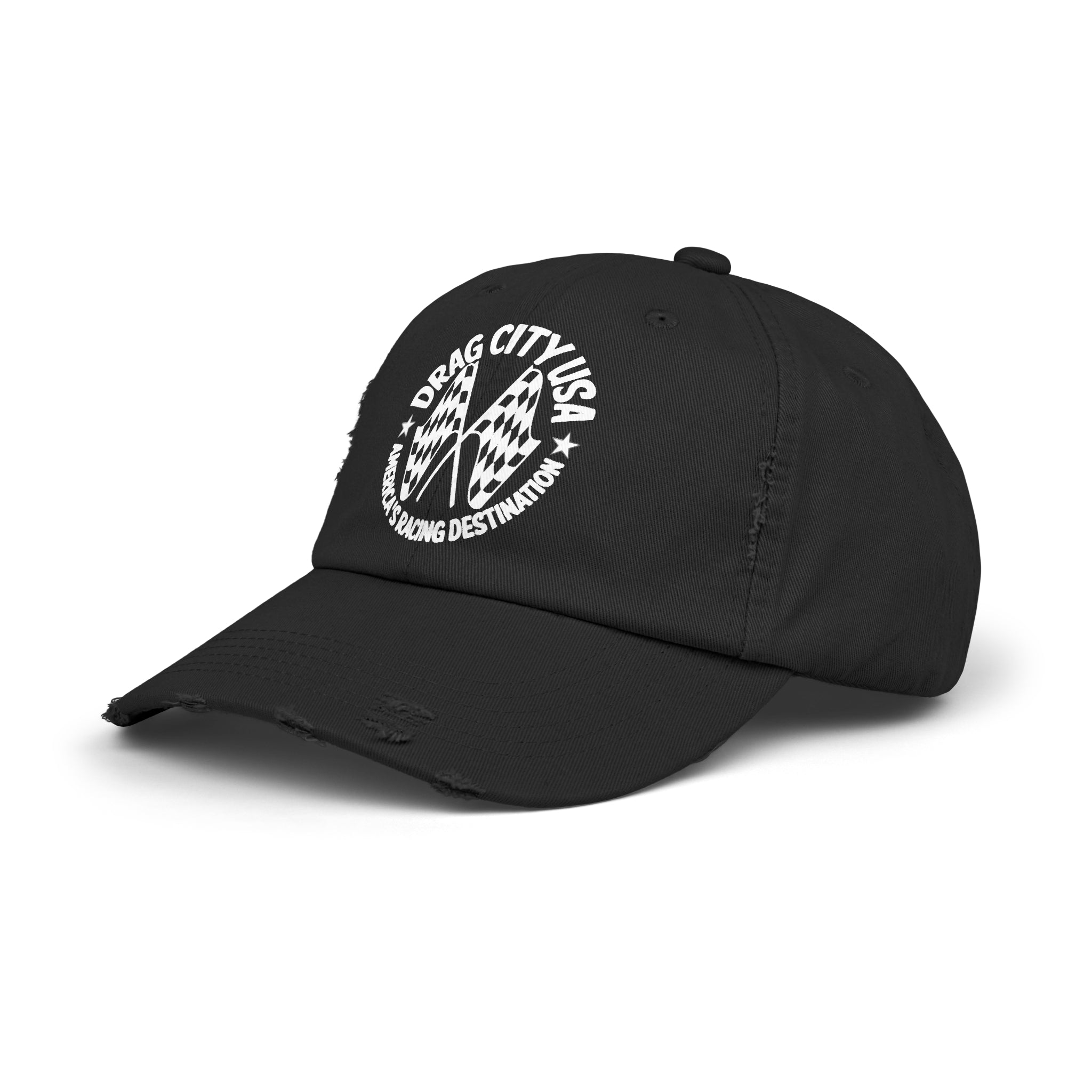 The Drag City USA Cross-Flags Ballcap