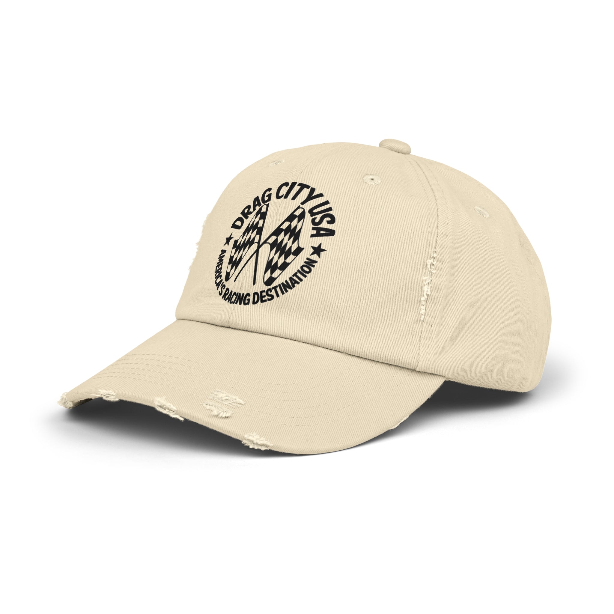 The Drag City USA Cross-Flags Ballcap