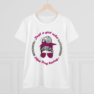 Drag Racing Girl - Women's Cotton Tee