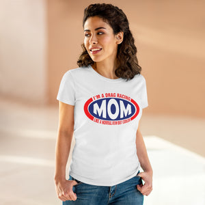 Racer Mom Heavy Cotton Tee