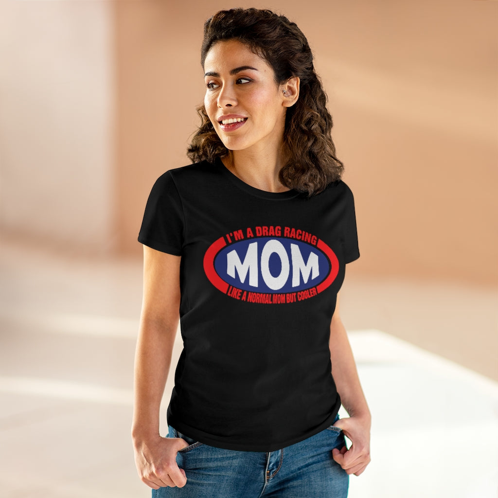 Racer Mom Heavy Cotton Tee